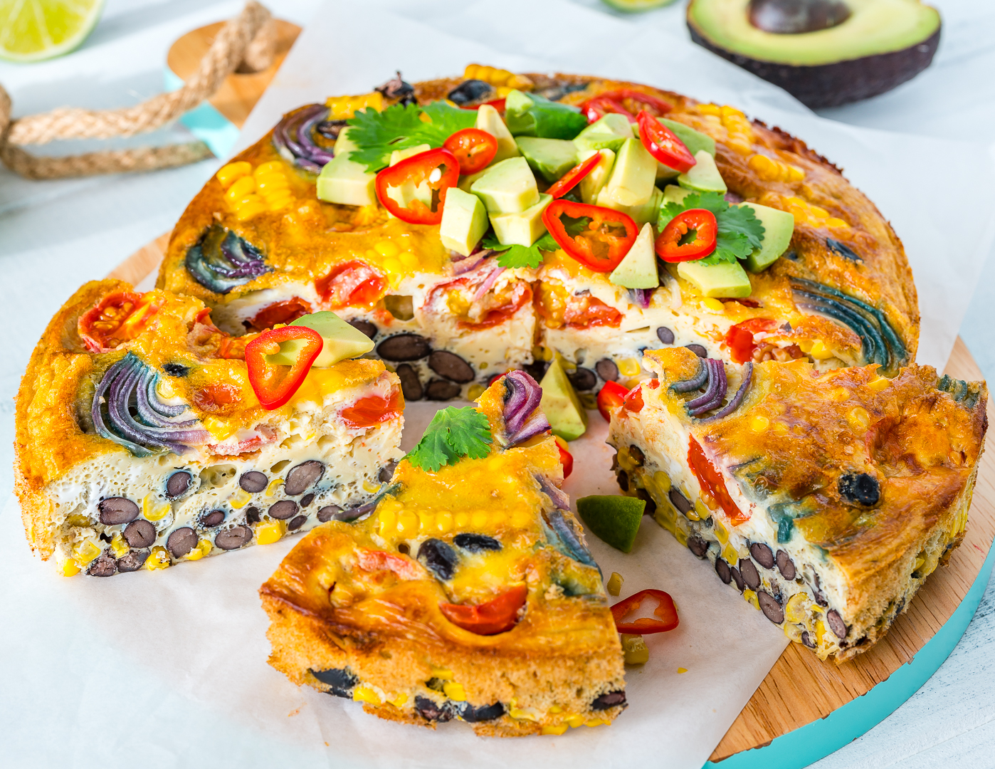 Eat Clean One Pan Mexican Frittata