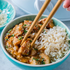 Eat Clean Tangy Crockpot Sesame Chicken