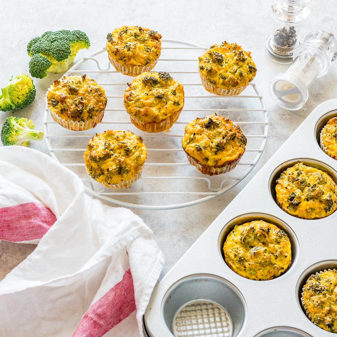 Broccoli Egg Breakfast Muffins to Eat Clean & Lose Weight Clean Food