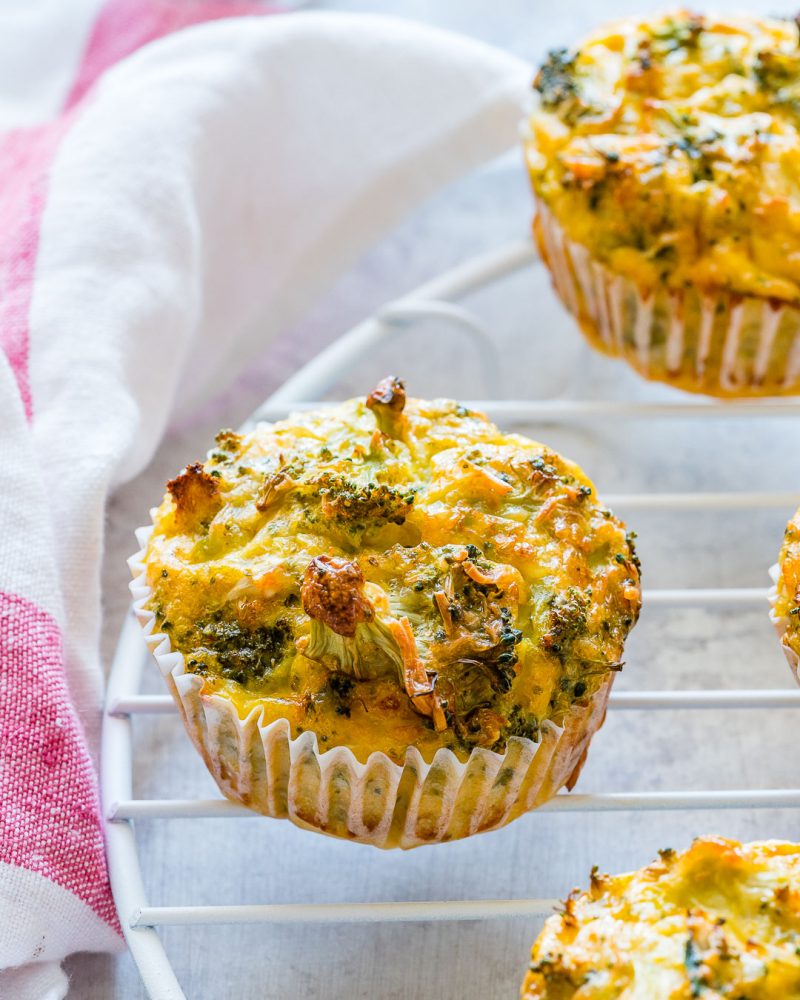 Broccoli Egg Breakfast Muffins to Eat Clean & Lose Weight Clean Food