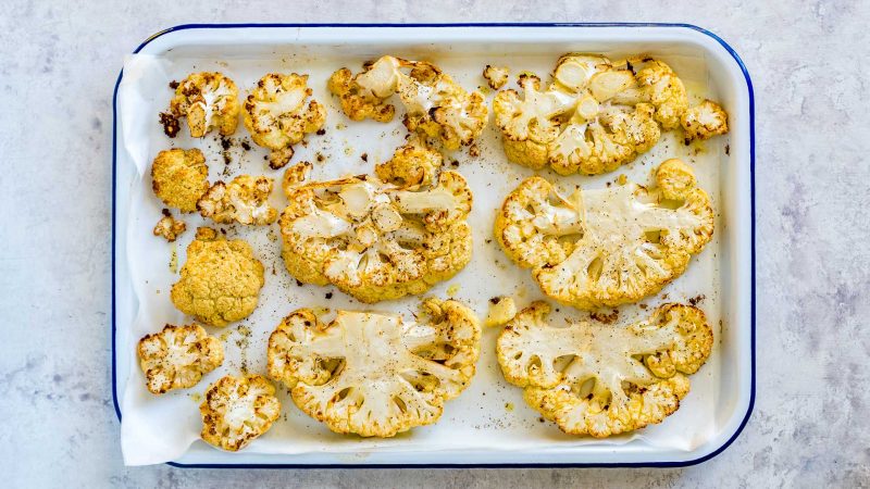 This Oven Roasted Cauliflower Makes Delicious Clean Eating Side Dish ...