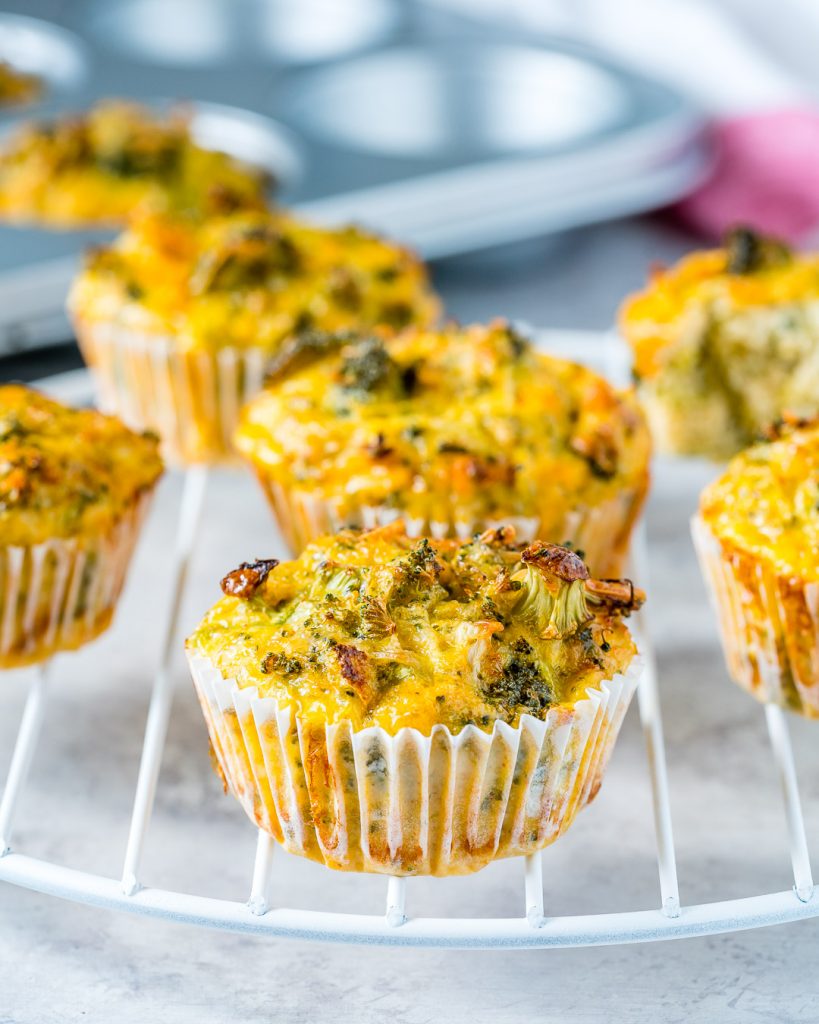 Eat Clean Broccoli Egg Muffins