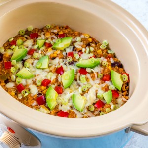 Eat Clean Crock Pot Mexican Casserole