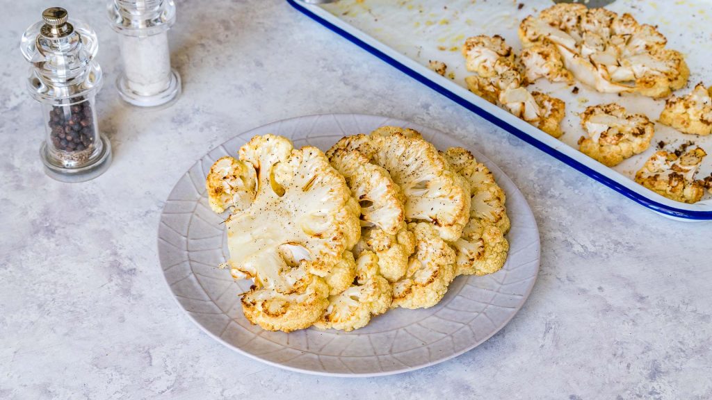 Eat Clean Oven Roasted Cauliflower