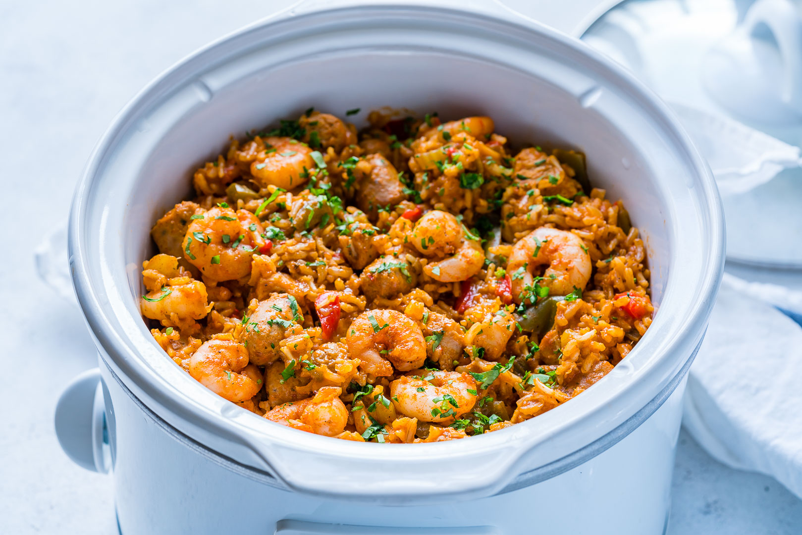 This Slow Cooked Jambalaya is Going to Be Everyones New FAV! Clean