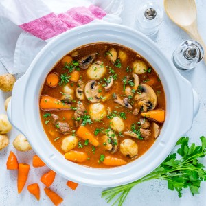 Slow Cooker Beef Bourguignon Recipe