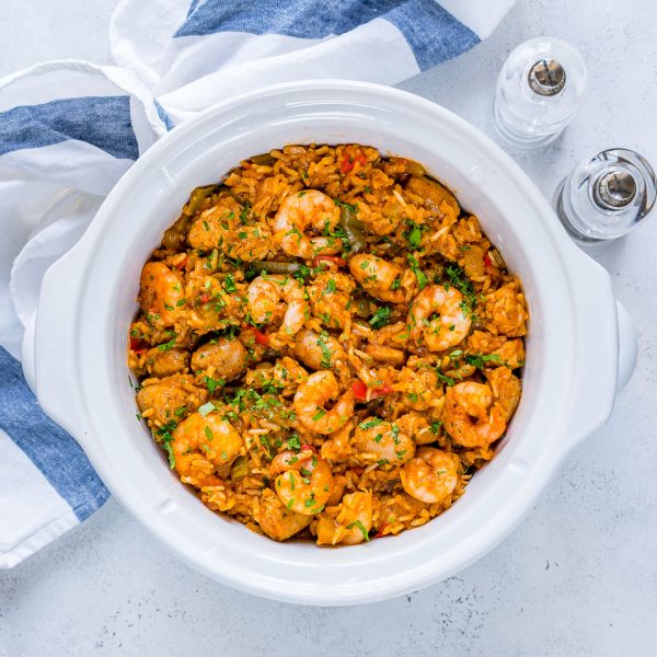 This Slow Cooked Jambalaya is Going to Be Everyones New FAV! Clean