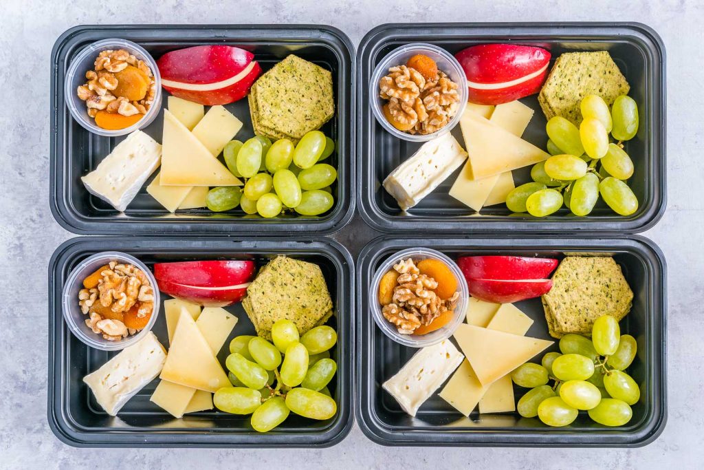 Cheese + Fruit Bistro Boxes for CLEAN Grab-n-Go Snacking! | Clean Food ...