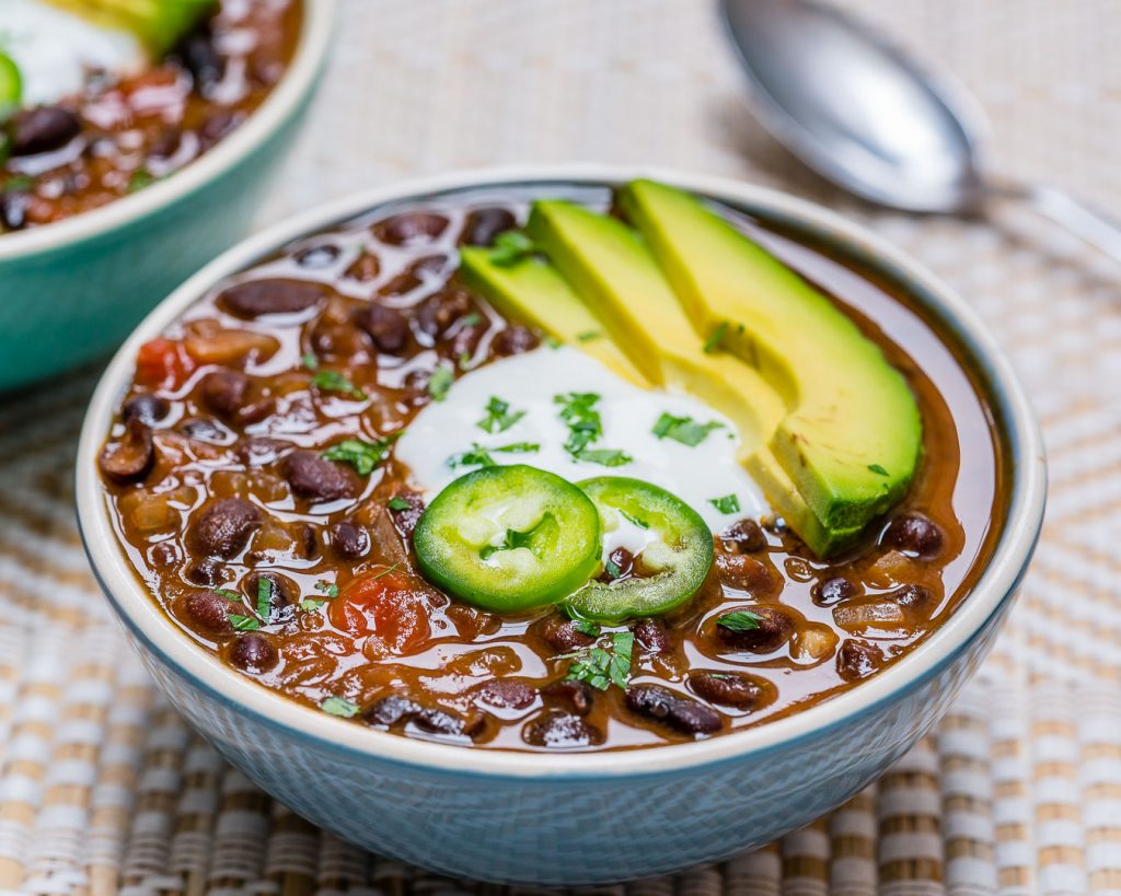 Eat Clean Best EVER Black Bean Soup Recipe