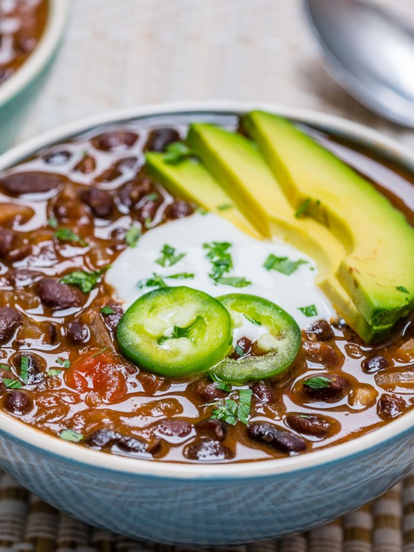 Eat Clean Best EVER Black Bean Soup Recipe