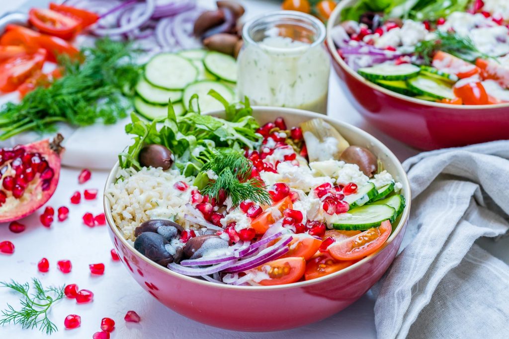 Eat Clean Mediterranean Green Power Bowls