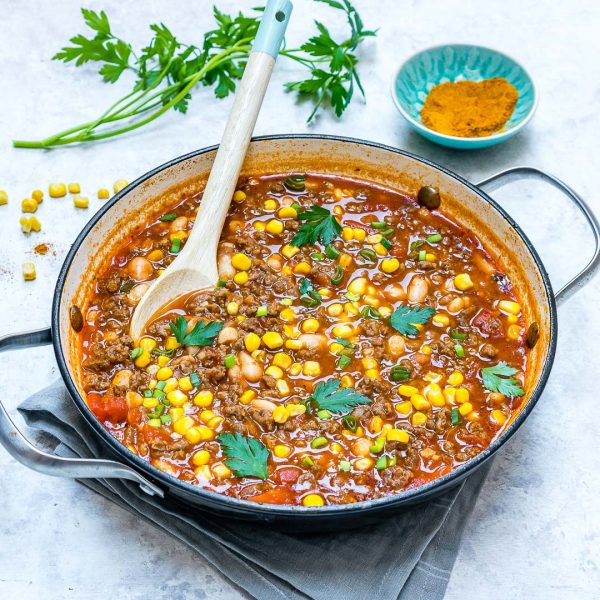 Warm up with this Weeknight Taco Soup (Clean Eating Approved!) | Clean ...