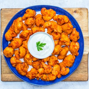Clean Cauliflower Buffalo Bites