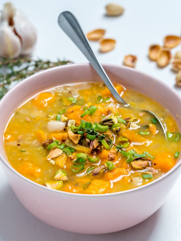 CleanFoodCrush Crock Pot Sweet Potato Quinoa Soup