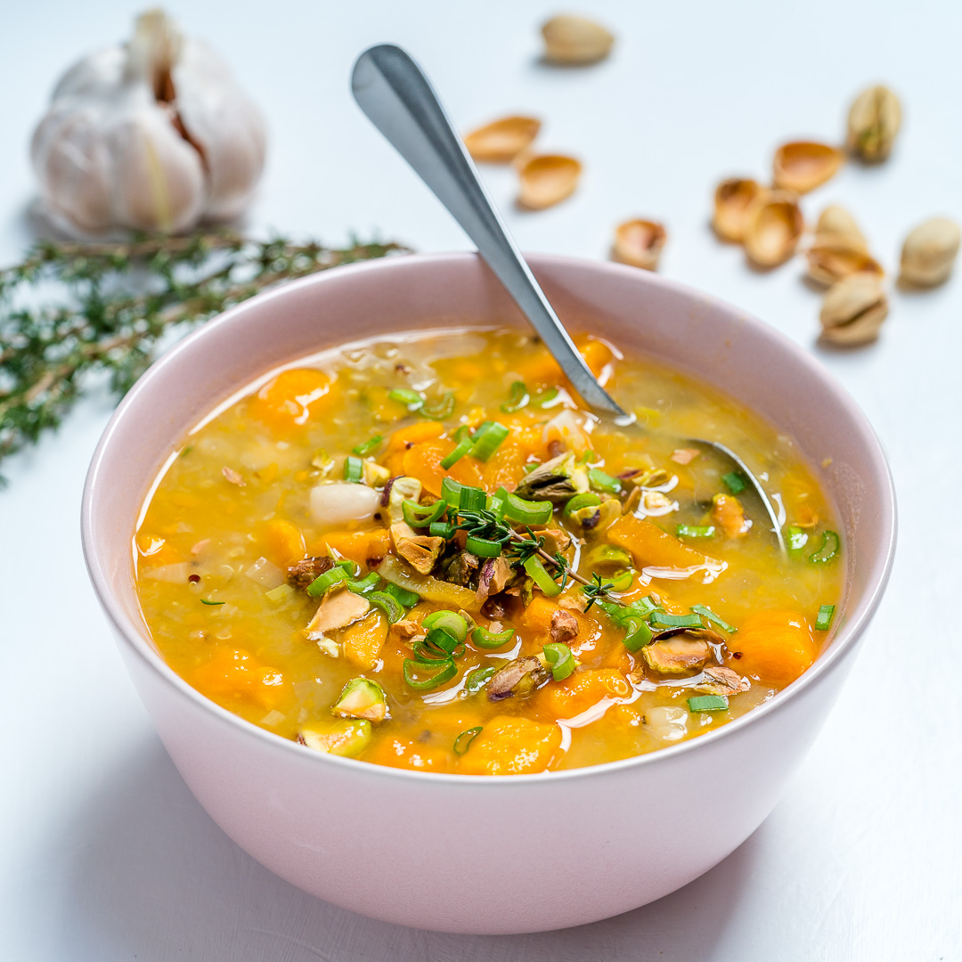 CleanFoodCrush Crock Pot Sweet Potato Quinoa Soup