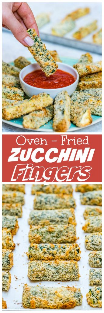 Oven-Fried Zucchini Finger Foods