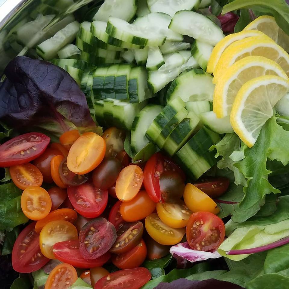 Eat Clean Tuna Spring Green Salad