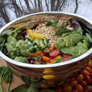 Spring Greens Tuna Detox Lemony-dill Dressing Recipe