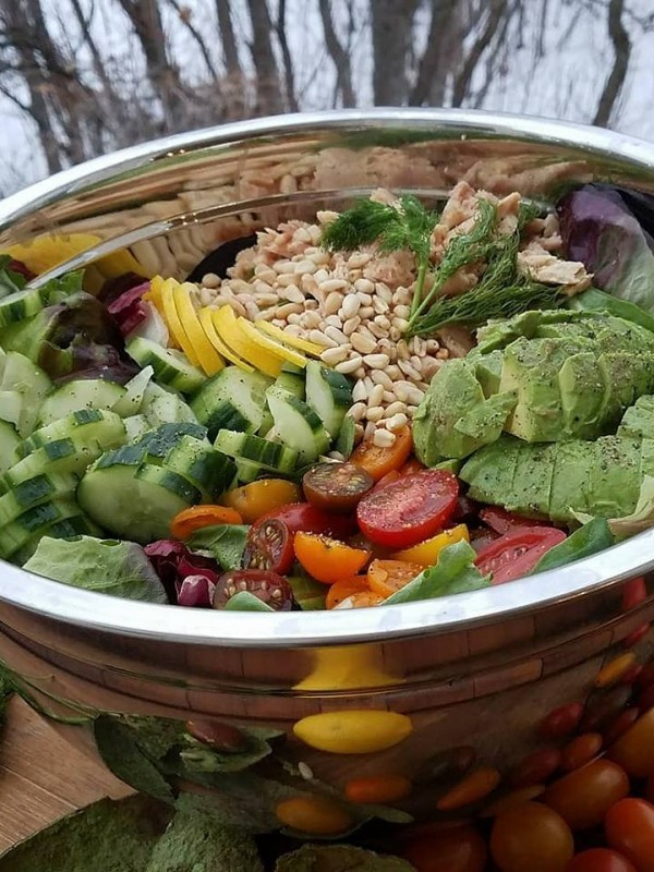 Spring Greens Tuna Detox Lemony-dill Dressing Recipe