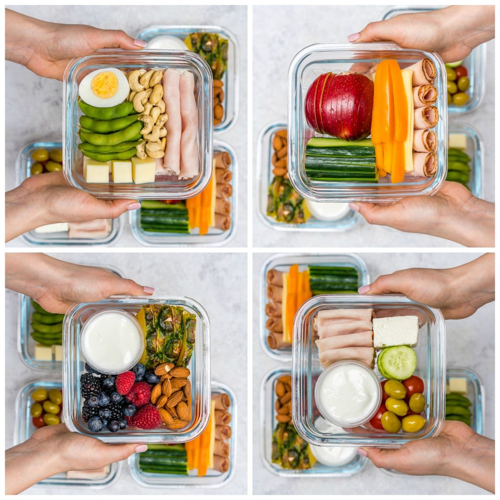 Meal Prep Bento Boxes 4 Different Ways (Clean Eating on the Go