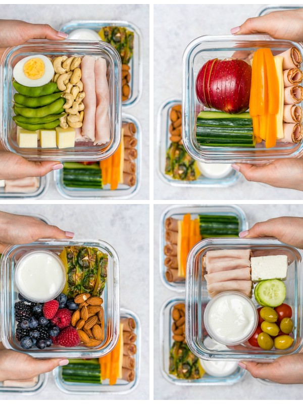 CleanFoodCrush Bento Boxes 4 Different Ways