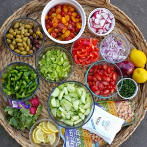Favorite Things Chopped Salad + Quick Dressing