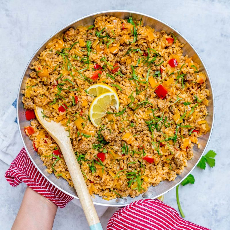 These One Pan Unstuffed Bell Peppers Make a Quick Weekday Clean Eating ...