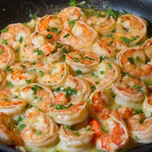 Sydney's Favorite Saucy Shrimp Scampi