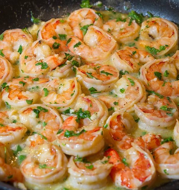 Sydney's Favorite Saucy Shrimp Scampi
