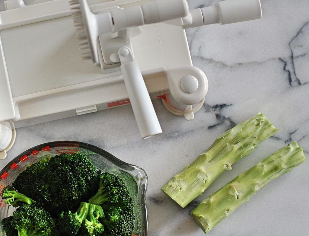 Broccoli Spirals Salad Ingredients