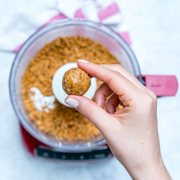 These Peanut Butter Protein Balls are the PERFECT Clean Eating Snack