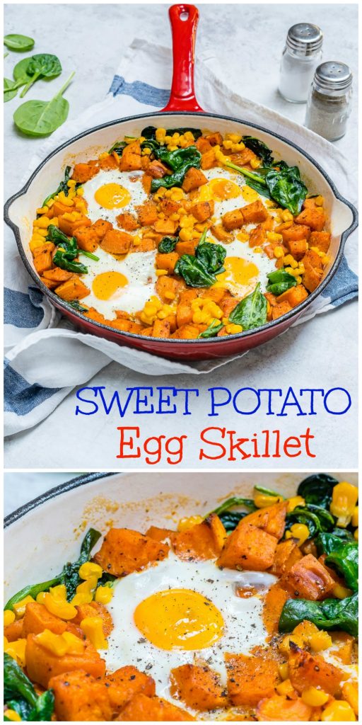 Sweet Potato N’ Egg Skillet to Wake Up and Eat Clean! | Clean Food Crush