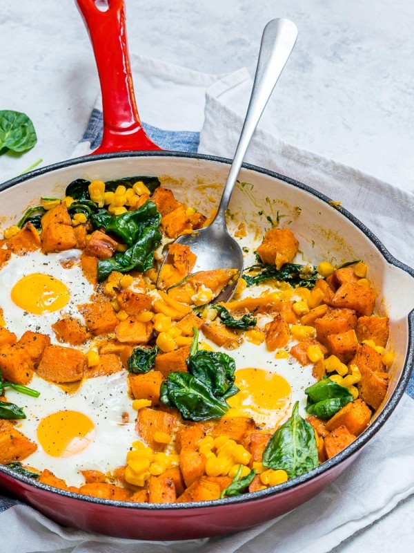 Eat Clean Sweet Potato N' Egg Skillet