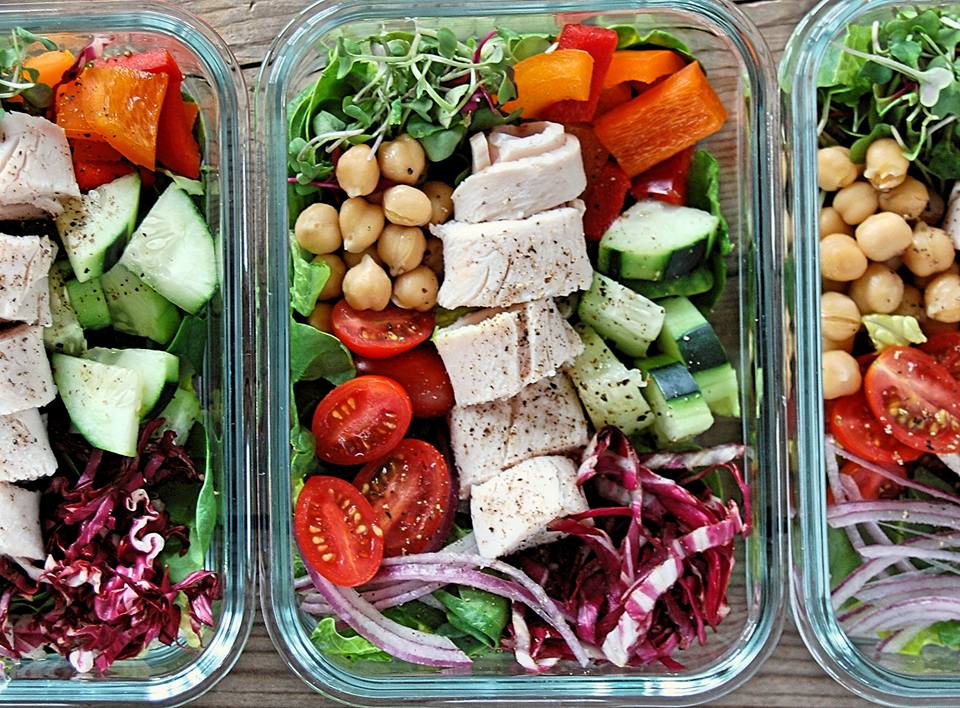 Fresh & Healthy Meal Prep Salads