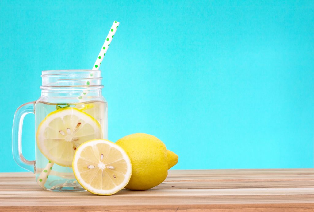 Lemon Water for hydration