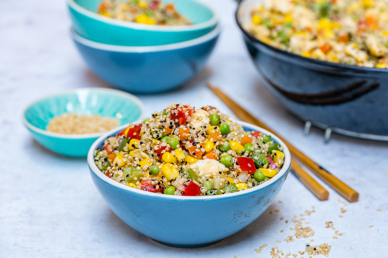 Quinoa Fried Rice CleanFoodCrush Recipe