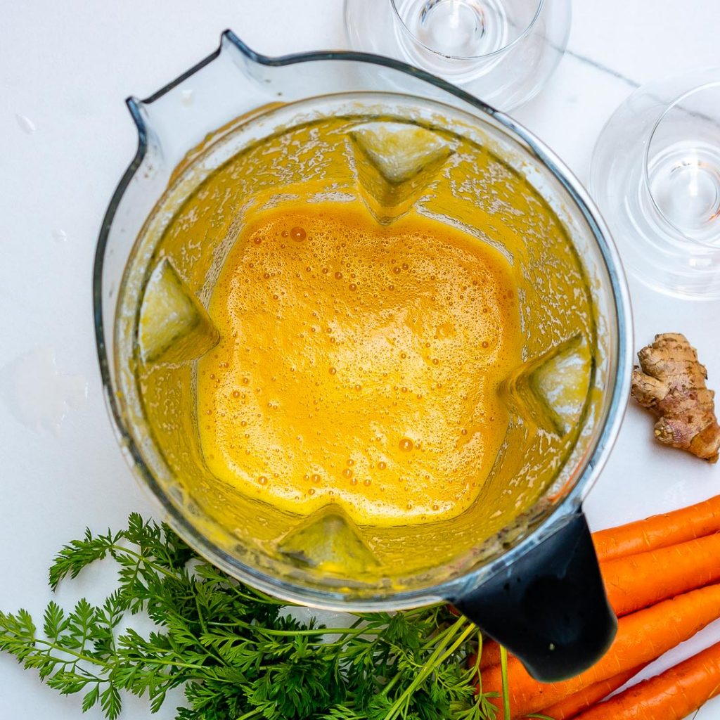 Healthy Clean Carrot Juice