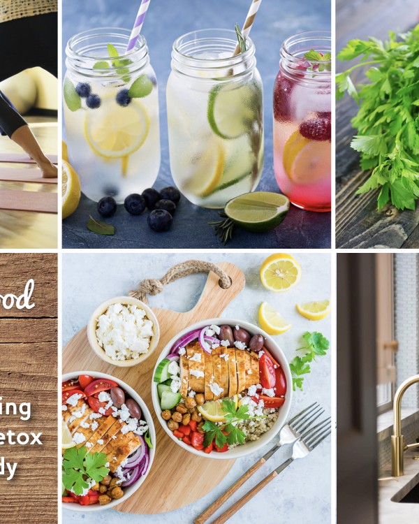 Body detox with clean eating
