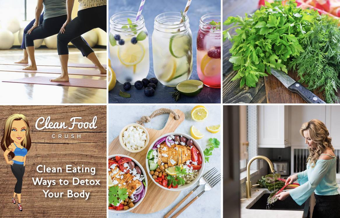 Body detox with clean eating