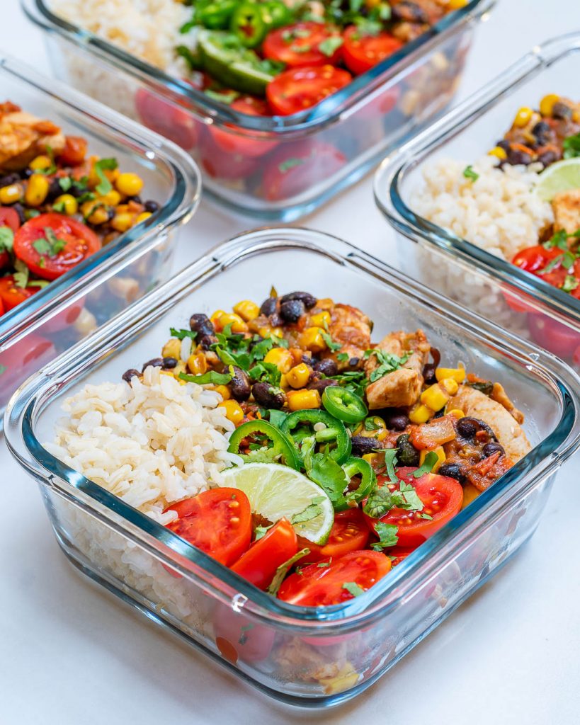 Mexi-Texi Chicken YUM Bowls areYour Perfect Meal Prep Solution! | Clean ...