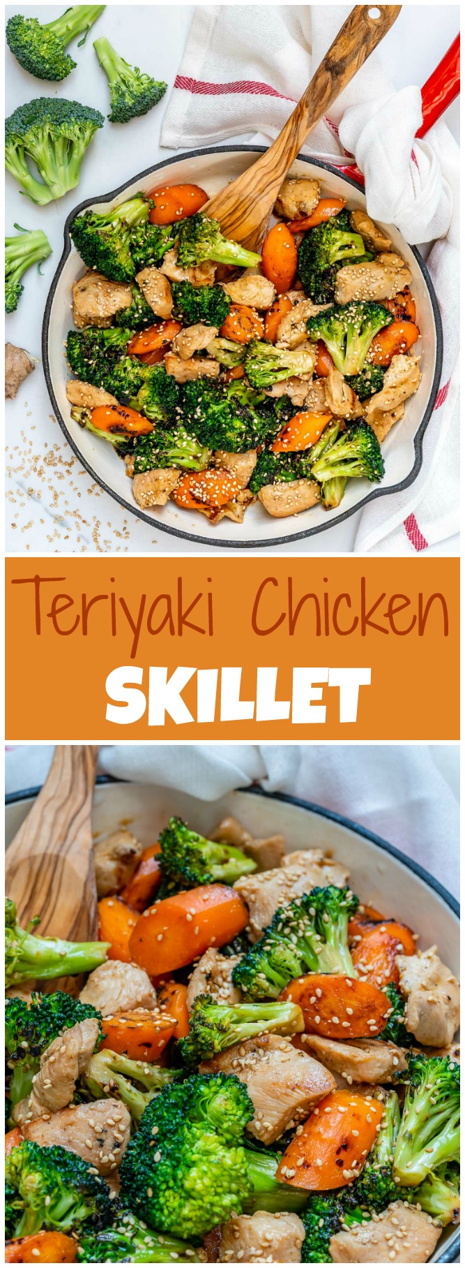 Teriyaki Chicken Skillet with fresh Veggie