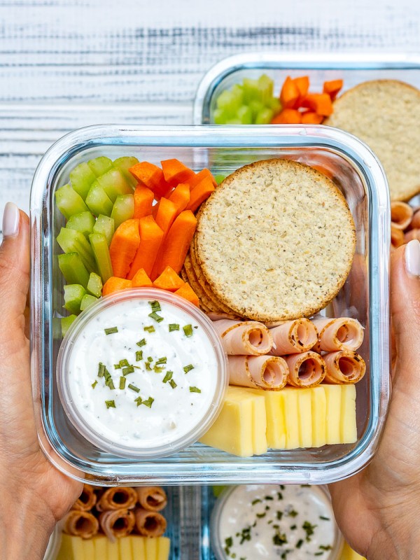 Eat Clean Homemade Ranch Delight Bento Boxes