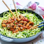 Kung Pao Chicken + Zoodles Recipes by CFC