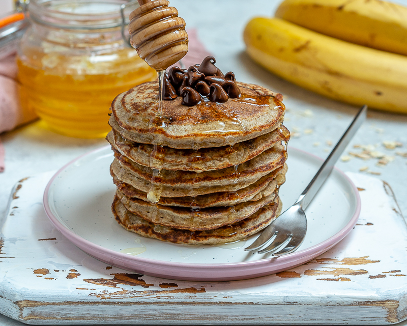 Chocolate Chip Pancake Healthy Breakfast Ideas