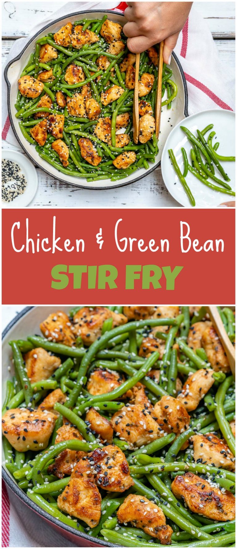 Fast & Simple Chicken and Green Bean Stir Fry for Clean Eating Clean