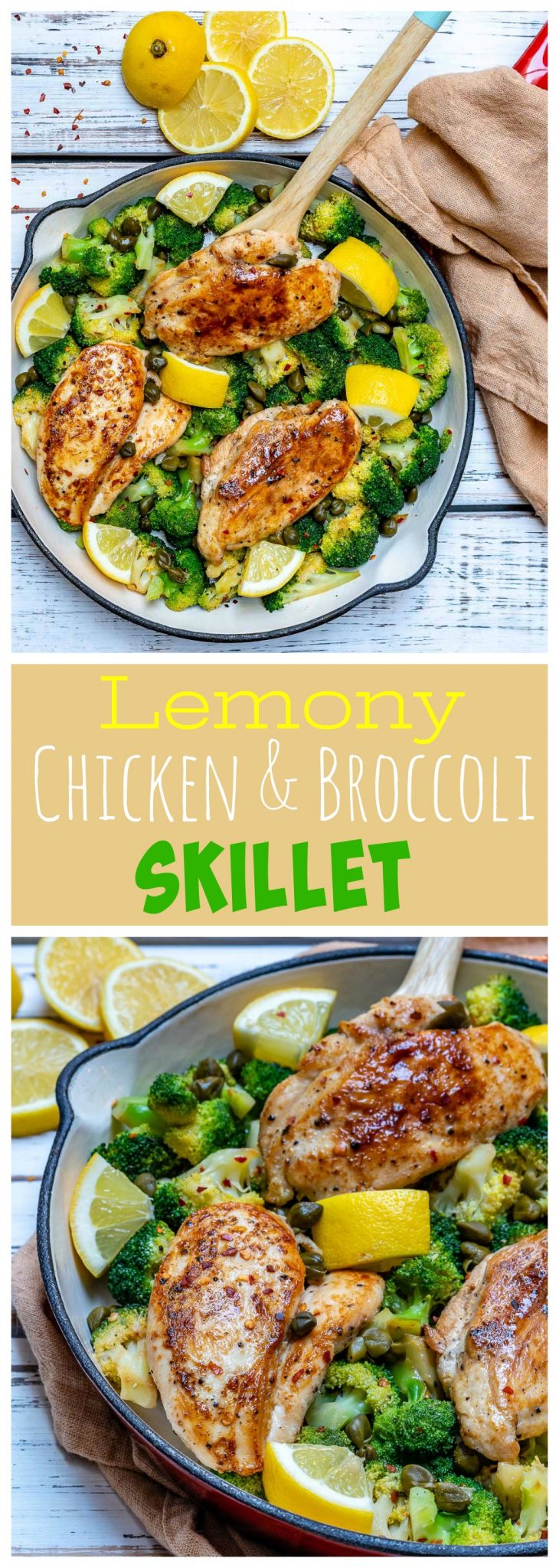 Easy Healthy Dinner Recipe Lemony Chicken Broccoli