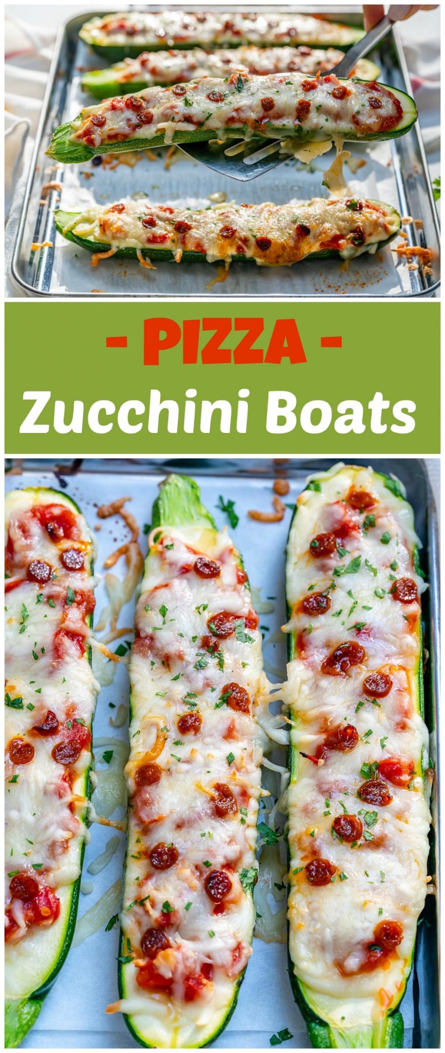 Easy Dinner Ideas Pizza Zucchini Boats 