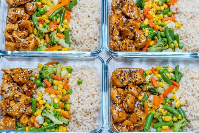 #MealPrep Teriyaki Chicken Bowls for Your Clean Eating Goals! | Clean ...