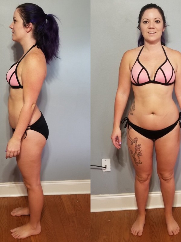 Kristen weight Loss Transformation