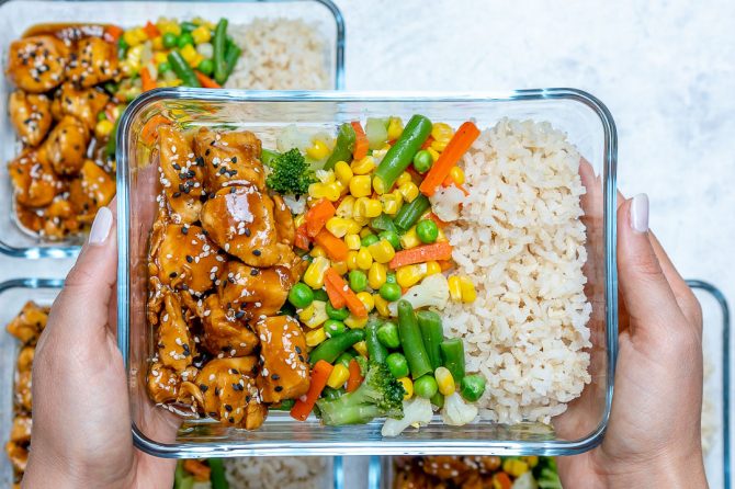 #MealPrep Teriyaki Chicken Bowls